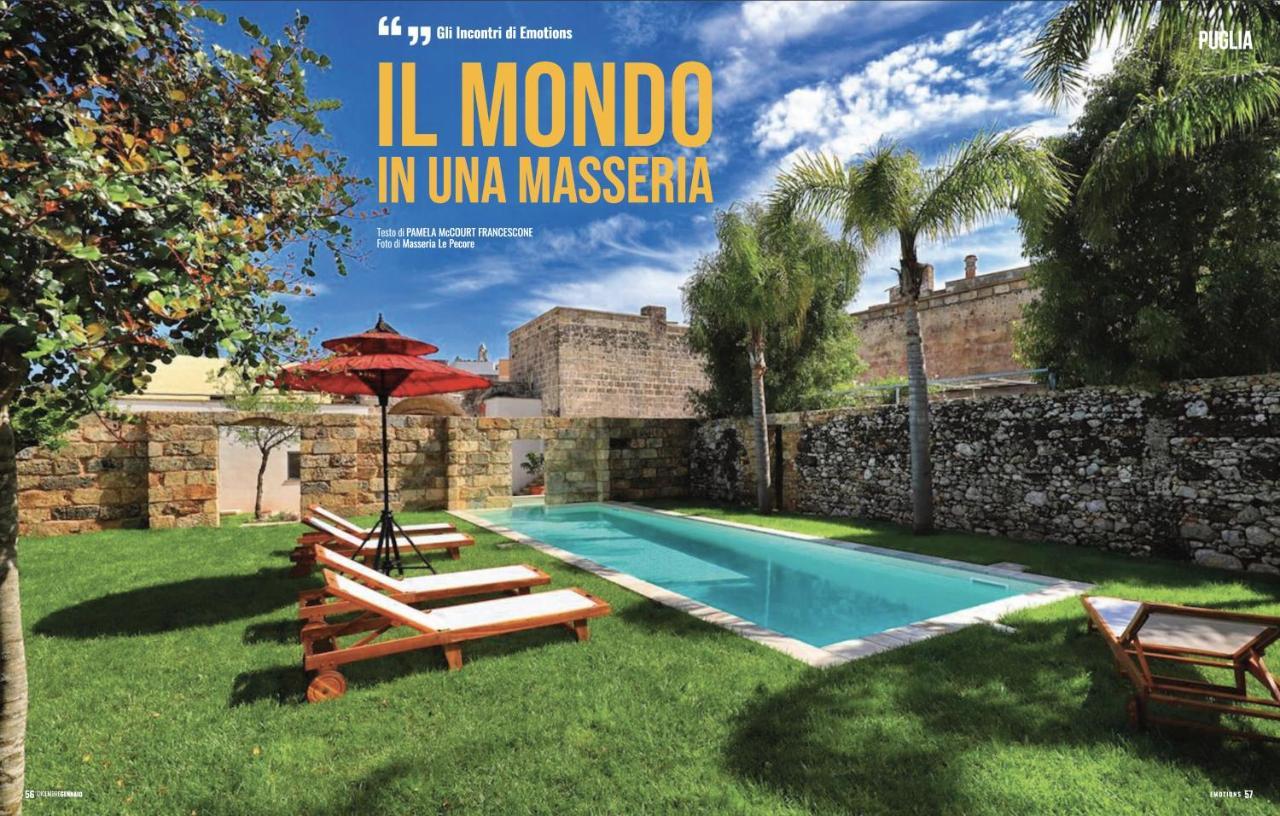 Masseria Delle Pecore สเปคเคีย ภายนอก รูปภาพ